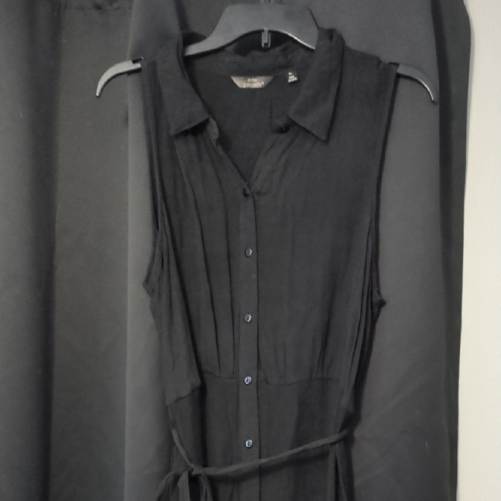 Mlle Gabrielle Charcoal Sleeveless Maxi Dress